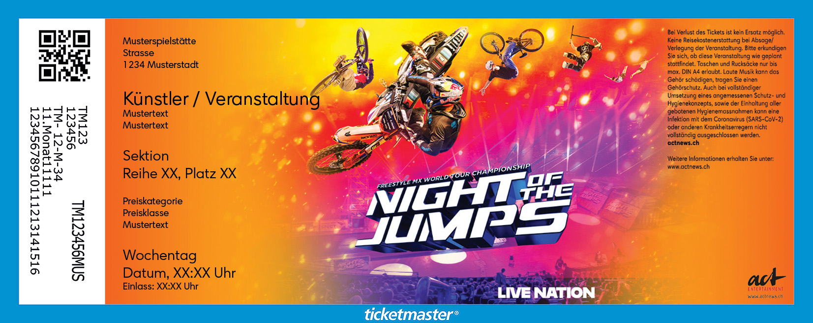 NIGHT of the JUMPs – Freestyle MX World Championship Tickets Basel